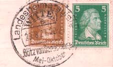 Sonderstempel 1927