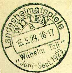 Sonderstempel 1929