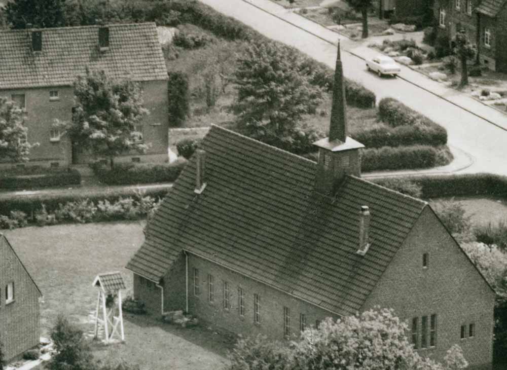 Christuskirche mit dem kleinen Glockenturm